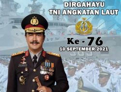 Kabareskrim Polri berserta Staff dan Jajaran Mengucapkan Selamat Dirgahayu TNI AL ke 76
