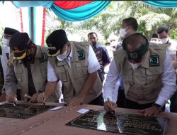 Gubernur Sumatera Utara Edy Rahmayadi, Resmikan Kampung Sedekah Di Kabupaten Batubara