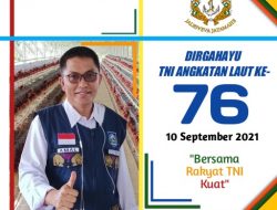 Disperkim NTB Mengucapkan Selamat Dirgahayu TNI AL Ke 76