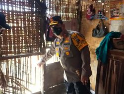 KSJ Bersama Polres Batubara, Bedah Rumah Nek Asbah 57 Tahun, Warga Kelurahan Bagan Arya