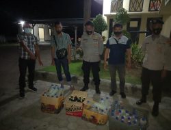 Guna Menjaga Kantibmas  Di Wilayahnya , Polsek Pujut   Laksankan Patroli Miras