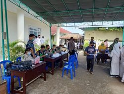 Polresta Mataram Laksanakan Vaksinasi Masal di Pondok Pesantren Hikmatusyarif Narmada