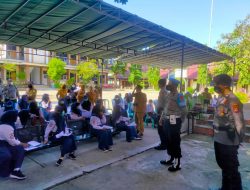 Polres Sumbawa Targetkan 1000 Dosis Vaksinasi Untuk Pelajar SMP