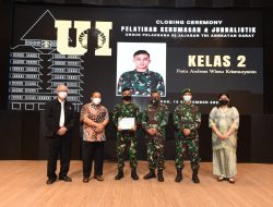 Tempuh Diklat di Vokasi UI, Perwakilan dari Kodam IX/Udayana Raih Ranking 1 Peserta Terbaik