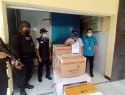 Polda NTB Turunkan Personil Brimob Kawal Kedatangan Vaksin