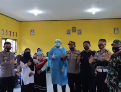 Target Vaksinasi Capai 2.386 Dosis, Kapolres Ajak Seluruh Lapisan Masyarakat Vaksin