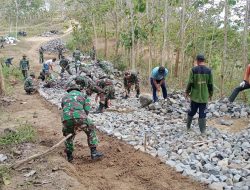 Sasaran Fisik Program TMMD Ke 112 TA 2021 Kodim 0808/Blitar, Terus Di Kebut