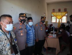 Kapolres Batubara AKBP Ikhwan Lubis Bersama PJU Monitoring Vaksinasi Merdeka Secara Serentak Se Indonesia.