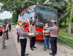 Bertempat Di Jalinsum Lima Puluh, Polres Batubara Kembali Melakukan Operasi Yustisi Secara Stasioner.