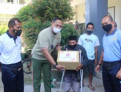 Sambut HUT TNI Ke-76, Korem 162/WB Gelar Baksos Pembagian Paket Sembako, Donor Darah dan serbuan Vaksinasi Covid-19