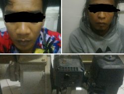 Reskrim Polres Loteng Ringkus Pelaku Pencurian Mesin Air Di Lapas Anak