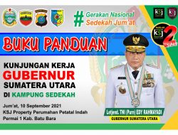 Gubsu Hadiri Peletakan Batu Pertama Kampung Sedekah Ksj di Batu Bara   