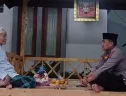 Dirpamobvit Polda Banten Sowan Sesepuh Ke Kediaman Tokoh Masyarakat K.H. Embay   