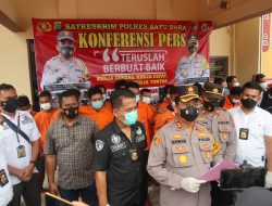 Pelaku Begal Sadis Merangkak Setelah Dilumpuhkan Tim Anti Bandit Sat Reskrim Polres Batu Bara