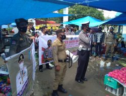 Ops Yustisi Polsek Labuhan ruku, Tindak 20 Pelanggar Prokes, 15 Teguran Lisan 5 Push Up   