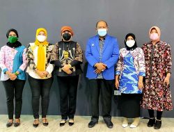 Ketua Harian Wanita Pujakesuma Elrita Audensi Dengan  Syah Afandin Wakil Bupati Langkat