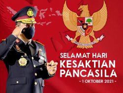Kabareskrim Polri Mengucapkan Selamat Hari Kesaktian Pancasila