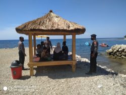 Polres Sumbawa Lakukan Patroli Tempat Wisata Pastikan Prokes