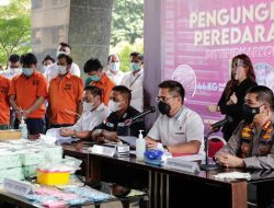 Bareskrim Polri Ungkap Peredaran 29,5 Kg Sabu, 44 Kg Ganja dan 1500 Ekstasi