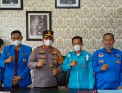 Kapolres Batubara AKBP Ikhwan Lubis, Terima Audiensi Panitia Musda V DPD KNPI Kabupaten Batubara.