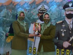 Raih penghargaan saat HUT TNI ke 76, Persit KCK Cabang XXV Kodim 1606 Ucapkan terima kasih