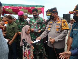 Kapolres Batubara AKBP Ikhwan Lubis, Bersama KSJ dan KSJTBerbagi di Desa Pelabuhan Tanjung Tiram