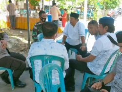 Turun ke Warga, Babinkamtibmas Bugis Berikan Himbauan Prokes