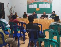 Bhabinkamtibmas Desa Mura Lakukan Kordinasi Pencapaian Vaksinasi