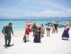 Danrem Beri Surprise 3 Babinsa Atas Prestasinya Liburan Bersama Keluarga ke Gili Trawangan