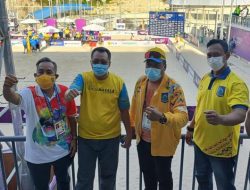 Kehadiran Gubernur NTB dan Danrem 162/WB menambah semangat para Atlet dan Kontingen Prov. NTB pada PON XX di Papua