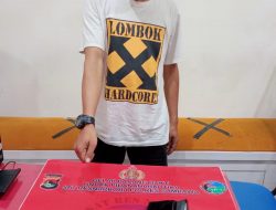 Tim Opsnal ResNarkoba Polres Sumbaw Tangkap Pengedar Shabu