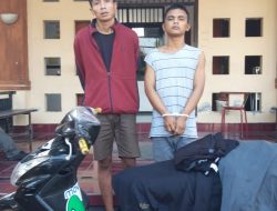 Tim Opsnal Polsek Cakra Negara Berhasil Amankan Dua Orang Pelaku Curat