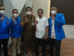 Sekda Kabupaten Batubara Sakti Alam Siregar Terima Audiensi Panitia Musda DPD KNPI Yang Ke V.