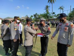 Kapolres KSB Berikan Hadiah Ultah Bagi Anggotanya