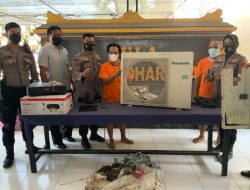 Tim Opsnal Polsek Cakra Berhasil Tangkap Pelaku Pencuri AC Berikut Penadah