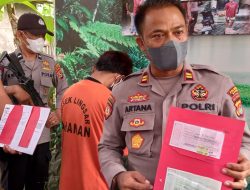 Tim Opsnal polsek Lingsar Amankan Pelaku Tindak Pidana Penipuan