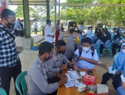 Antusias Warga Sumbawa Barat Tinggi, Ribuan Dosis Vaksin Habis Dalam Sehari