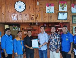 Sekretaris Panitia Musda KNPI Sulianto, Terima Pendaftaran Calon Ketua DPD KNPI Mukhrizal Arif M.Pd