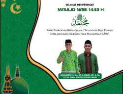 PD NWDI Sumbawa Mengucapkan Selamat Memperingati Maulid Nabi Muhammad SAW 1443 H