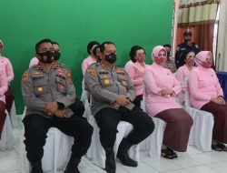 Polres Batubara Peringati Hari Kesatuan Gerak Bhayangkari (HKGB) Ke 69 Secara Virtual Meeting Zoom