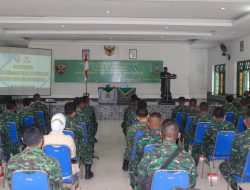 Cegah Pelanggaran, Prajurit dan PNS Korem 162/WB Terima Penyuluhan Hukum Dari Kumdam IX/Udayana