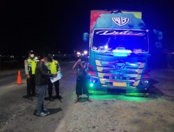 Kapolsek KP3 Poto Tano Amankan Fuso Pengangkut Tembaga