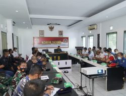 Hadapi Event WSBK, Korem 162/WB Gelar Rapat Koordinasi Pembentukan Team Perancang Geladi Latihan Kontijensi