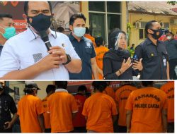 Direktorat Reserse Krikinal Umum Polda NTB Amankan 56 Pelaku Tindak Pidana perJudian