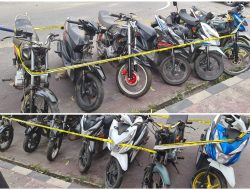 Tim Puma Polda NTB Berhasil Ungkap Tempat Penimbunan Motor Hasil Curian