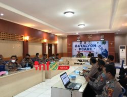 Kapolres Loteng  Pimpin  Rapat Persiapan Kunjungan  Kapolri & Panglima TNI 