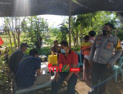 Polres KSB Bersama Tim Vaksinator RSUD Gencar Percepat Vaksinasi Tahap I & II