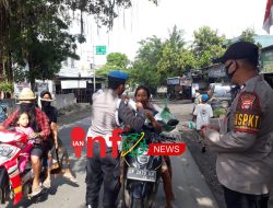 Polsek Praya Timur Melaksanakan Kegiatan KRYD Tindak Lanjuti Perintah Kapolres