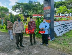 Kapolsek Pujut Patau Pelaksanaan Vaksinasi Dalam Rangka Kunker Mentri Pariwisata