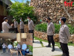 Jelang WSBK Sat Binmas Polres Loteng Himbau Pengelola Hotel & Satpam